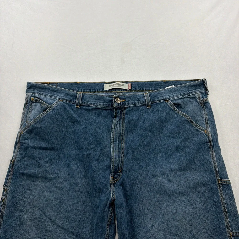 Levi's Carpenter Jeans Loose Straight Utility Denim Blue Mens W46 L30